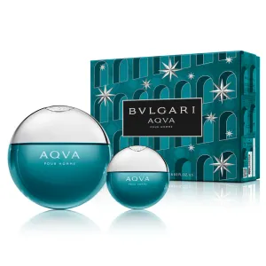 Aqva Pour Homme by Bvlgari 100ml EDT 2 Piece Gift Set