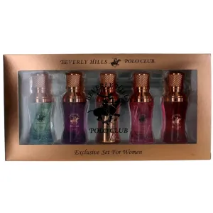 Beverly Hills Polo Club Women's Mini Variety Set - Rose Gold Collection, 5 Piece