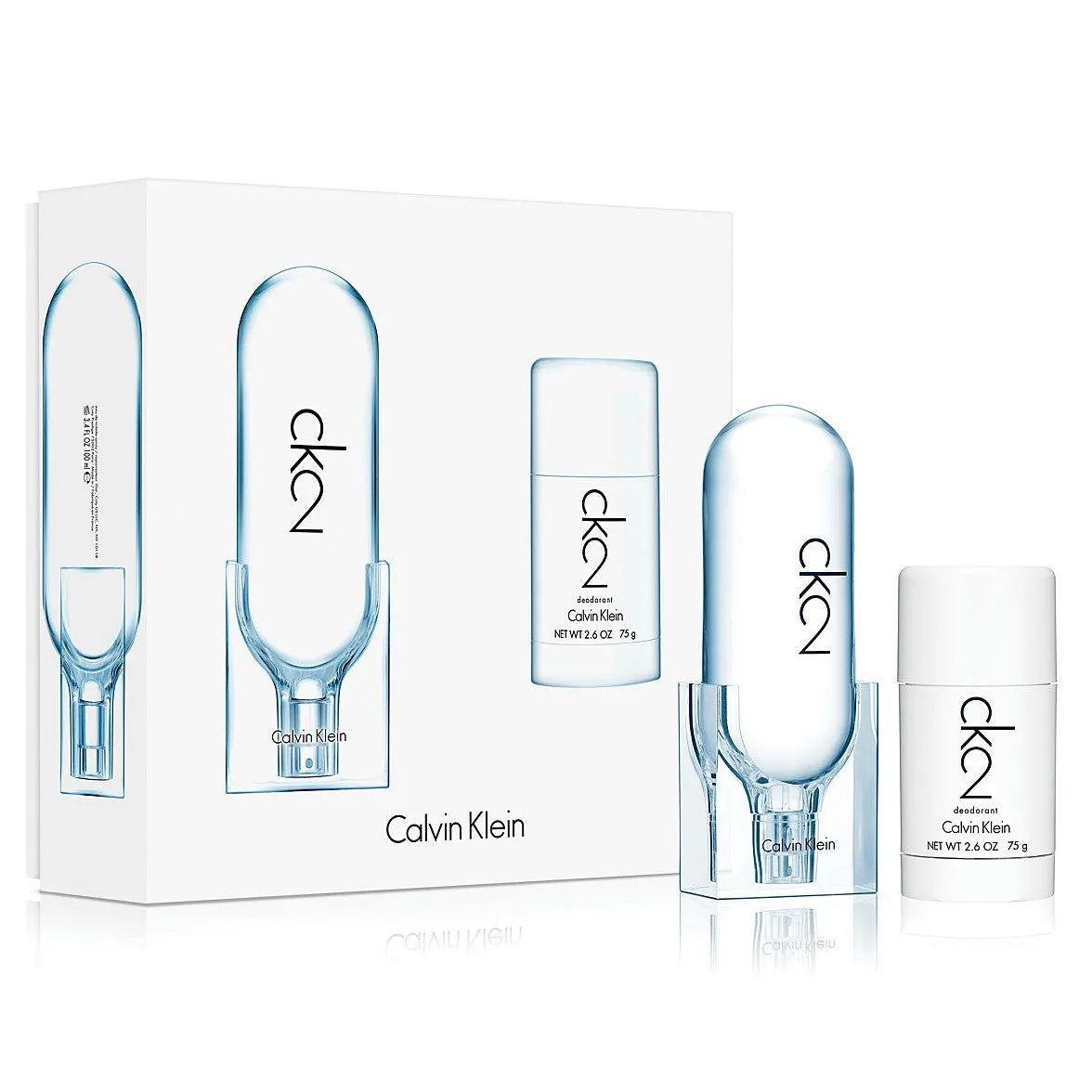 CK2 by Calvin Klein 100ml EDT 2 Piece Gift Set