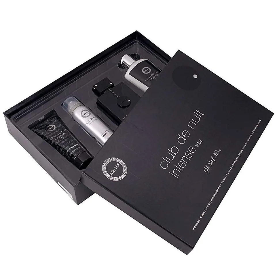 Club De Nuit Intense by Armaf 105ml EDT 4 Piece Gift Set