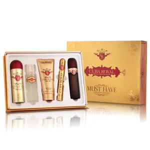 Cuba Royal by Fragluxe 100ml EDT 5 Piece Gift Set