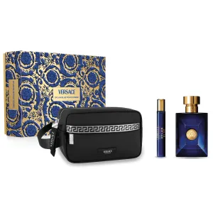 Dylan Blue Pour Homme by Versace 100ml EDT 3pc Gift Set