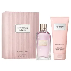 First Instinct by Abercrombie & Fitch 100ml EDP 2 Piece Gift Set