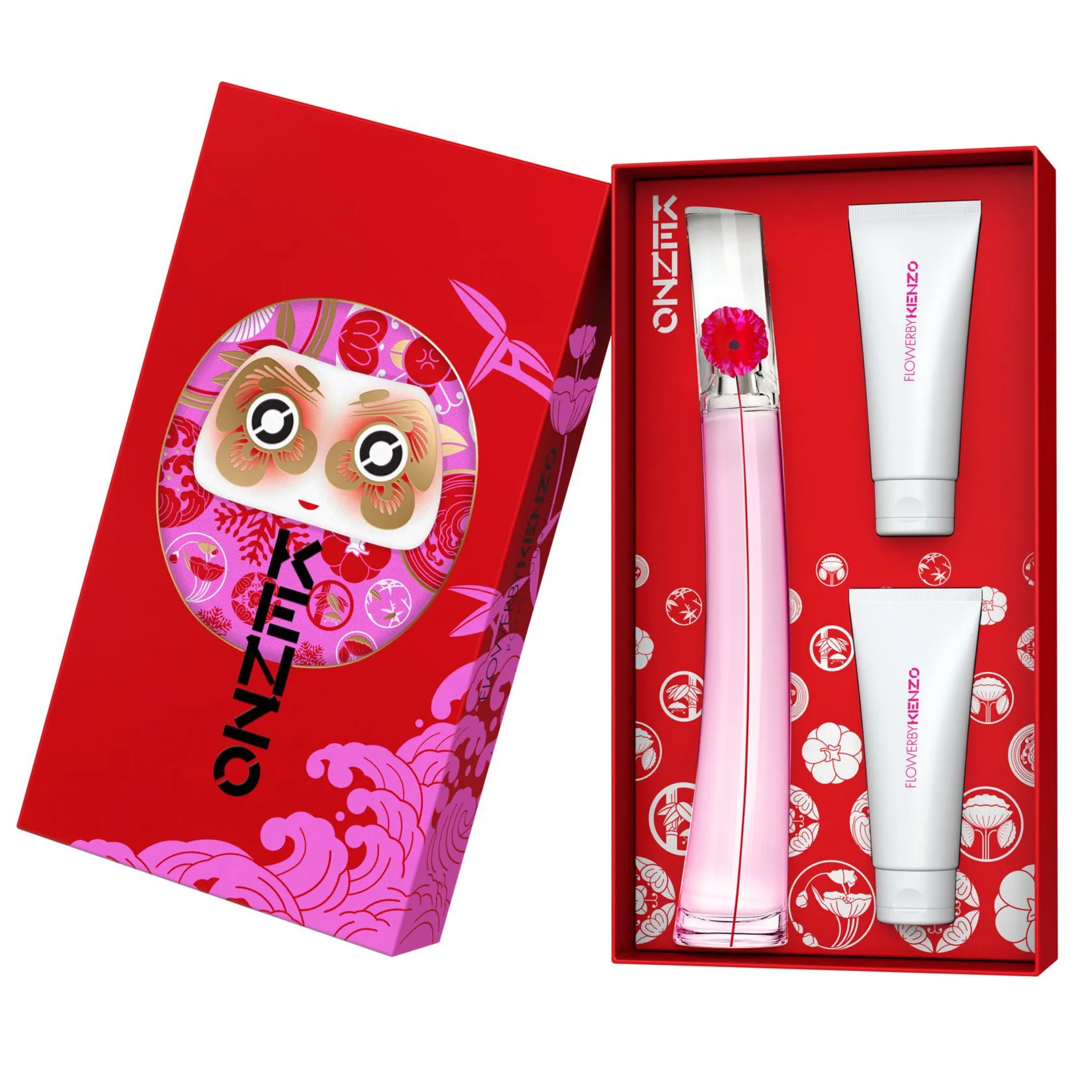 Flower Poppy Bouquet by Kenzo 100ml EDP 3 Piece Gift Set