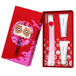 Flower Poppy Bouquet by Kenzo 100ml EDP 3 Piece Gift Set