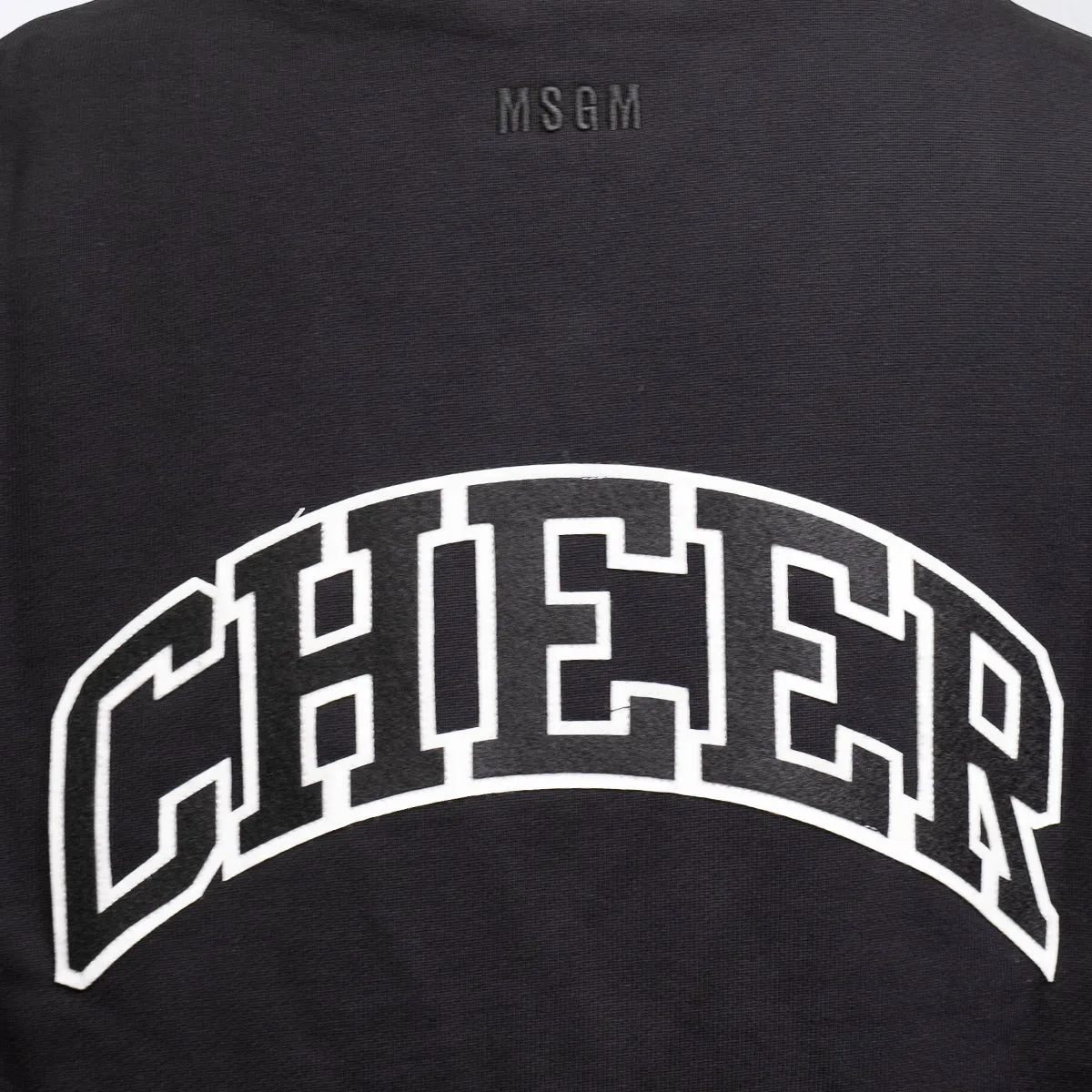 Men's Msgm Felpa Cardigans Black