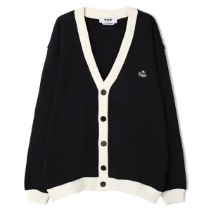 Men's Msgm Felpa Cardigans Black