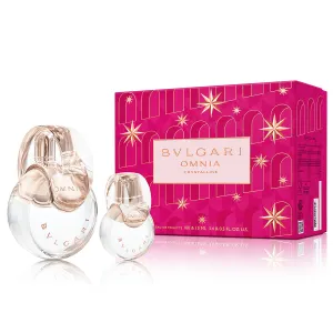 Omnia Crystalline by Bvlgari 100ml EDT 2 Piece Gift Set