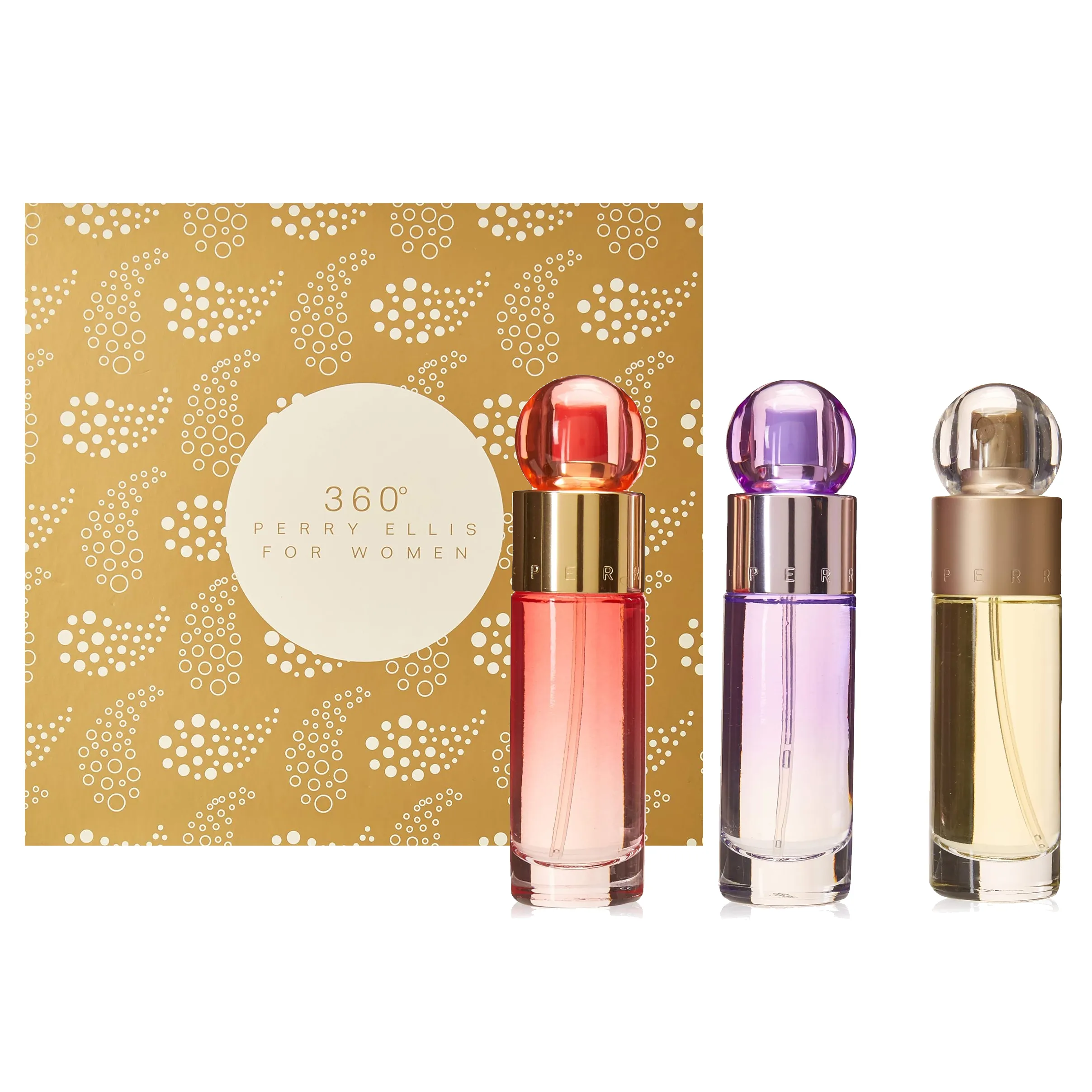 Perry Ellis Women Travel Collection 3 Piece Gift Set