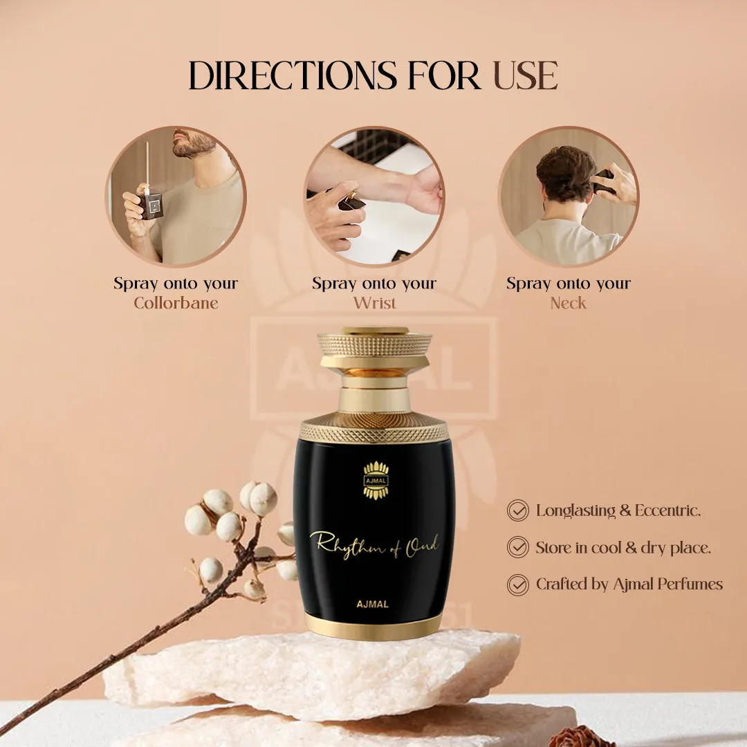 Rhythm Of Oud For Men and Women by Ajmal