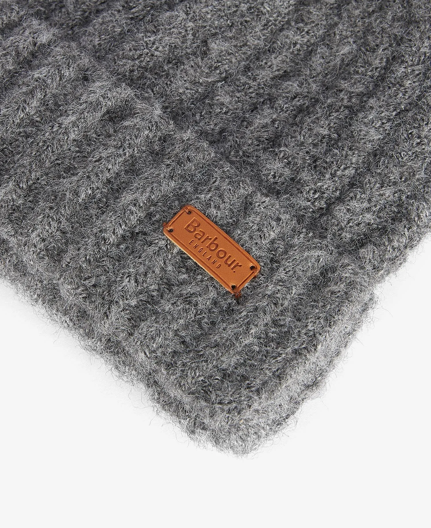 Saltburn Beanie & Tartan Scarf Gift Set Grey Rose