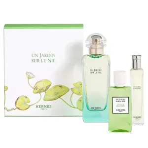 Un Jardin Sur Le Nil by Hermes 100ml 3 Piece Gift Set