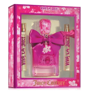Viva La Juicy Petals Please by Juicy Couture 100ml EDP 3pc Set
